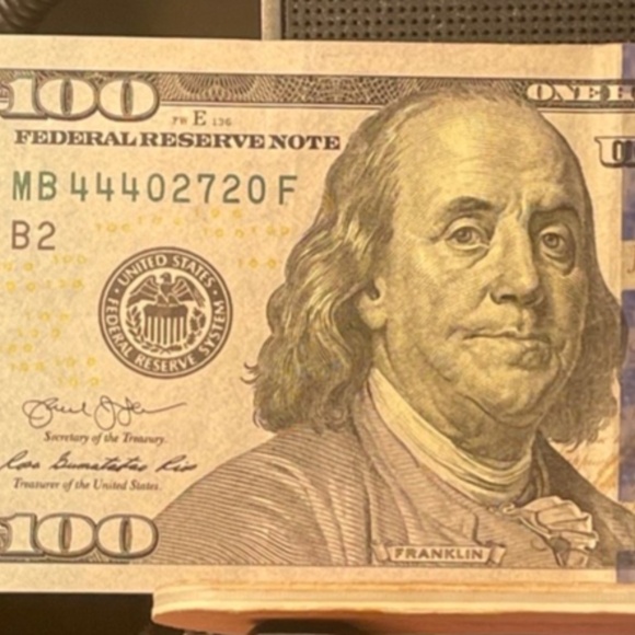 2013 $100  bill-MB 444 02720 F- TRIP 4S #116791915985 - Picture 1 of 6